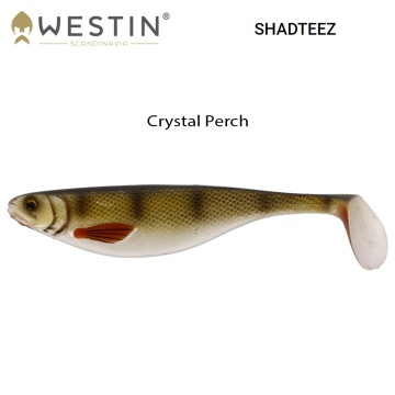 Westin Shad Teez Crystal Perch 9 cm | Силиконова рибка