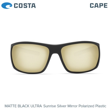 Costa Cape | Matte Black Ultra | Sunrise Silver Mirror 580P | Очила