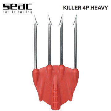 Seac Killer Red 4P Heavy | Spear Tip