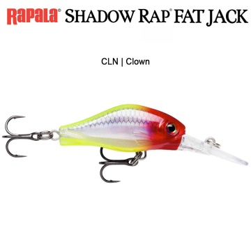 Rapala Shadow Rap Fat Jack 4cm | Кастинг воблер
