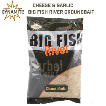 Dynamite Baits Big Fish River Cheese &amp; Garlic | Захранка