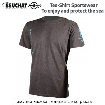Футболка Beuchat | Наслаждаться и защищать море Мужская футболка