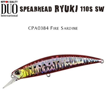 DUO Spearhead Ryuki 110S SW Limited | Воблер