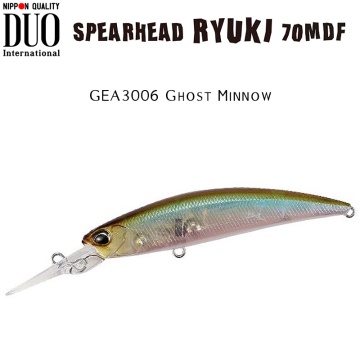 DUO Spearhead Ryuki 70MDF | Воблер