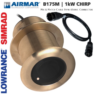 Airmar B175M transducer + Mix &amp; Match Cable