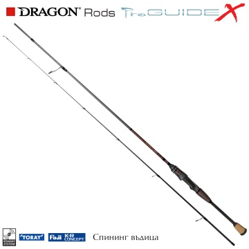 Dragon ProGuide X | 1-10g 2.13m | X-Fast Spinning Rod 