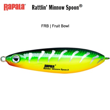 Rapala Rattlin Minnow Spoon 8cm | Воблер