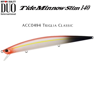 DUO Tide Minnow Slim 140 | Воблер