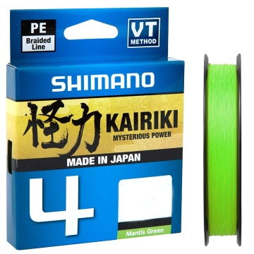 Shimano Kairiki 4 Mantis Green 150m | PE Line
