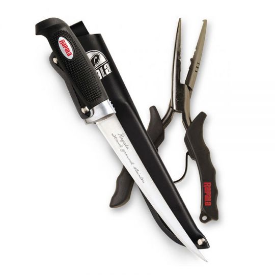 Комплект клещи и нож Rapala RPLR8-706