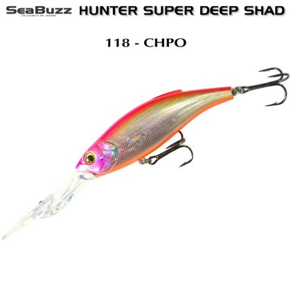 Sea Buzz HUNTER Deep Shad SDR 105F | 118 CHPO