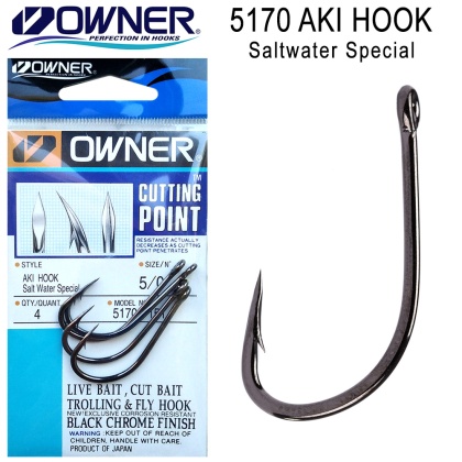 Owner 5170 AKI Hook | Saltwater Special