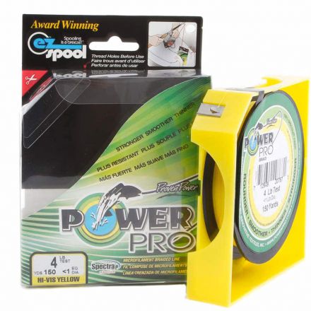 Плетено влакно Power Pro Hi-Vis Yellow 135m