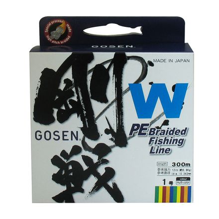 Плетено влакно Gosen W-4 ply Multicolor 300m