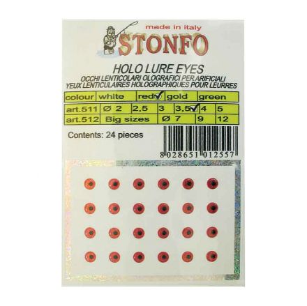 Stonfo Holo Lure Eyes 511 (red)