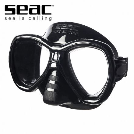 Seac Elba Black mask (black frame)