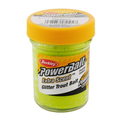 Паста за пъстърва | Berkley PowerBait Extra Scent Glitter Trout Bait