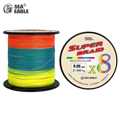 Sea Eagle Super Braid X8 Multicolor 500m