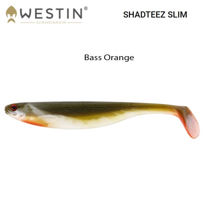 Westin Shad Teez Slim | Bass Orange
