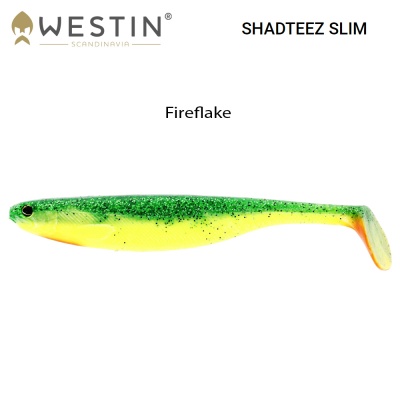 Westin Shad Teez Slim | Fireflake