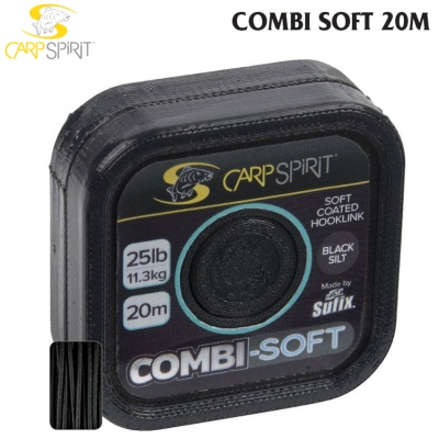 Carp Spirit Combi Soft 20m | Coated Braid