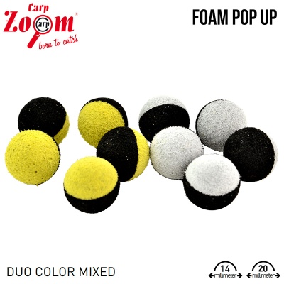 Carp Zoom Duo Foam Pop Up | Плуващи топчета