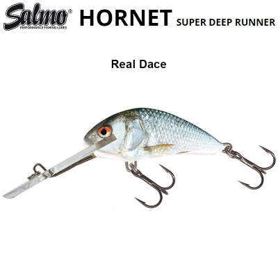 Salmo Hornet 5SDR | RD Real Dace | Дълбоко газещ воблер