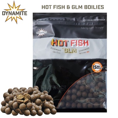 Dynamite Baits Hot Fish & GLM Boilies | Протеинови топчета
