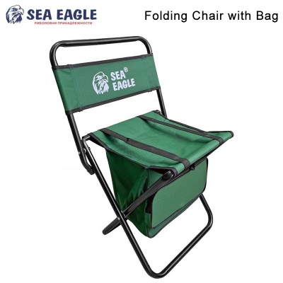 Foldable Chair With Back Support and Bag
