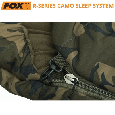 Fox R Series Camo Sleep System | CBC100 | Закопчаване