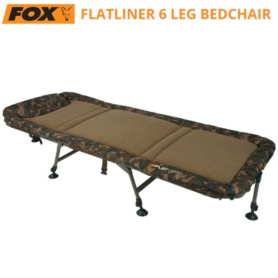 Fox Flatliner 6 Leg Bedchair | CBC094
