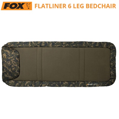 Fox Flatliner 6 Leg Bedchair | CBC094 | From above