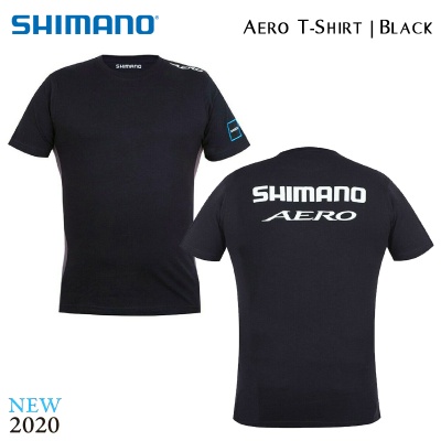 Shimano Aero T-Shirt | Black