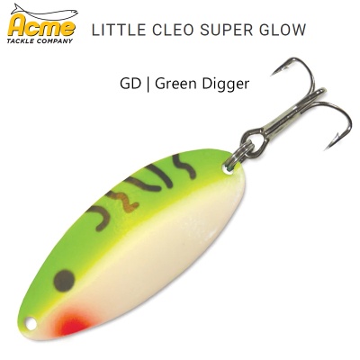 Little Cleo Super Glow GD | Spinning Spoon
