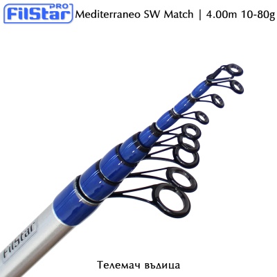 Telematch rod Filstar Mediterraneo SW Match 4.00m