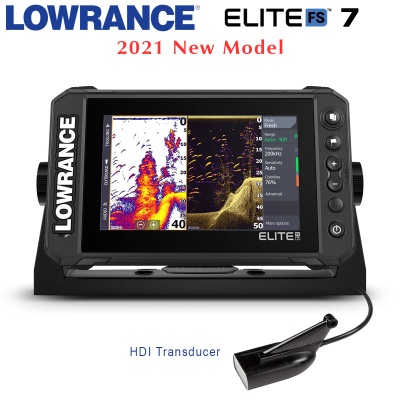 Lowrance Elite-7 FS + HDI сонда