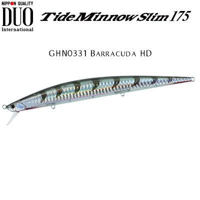 DUO Tide Minnow Slim 175 | GHN0331 Barracuda HD