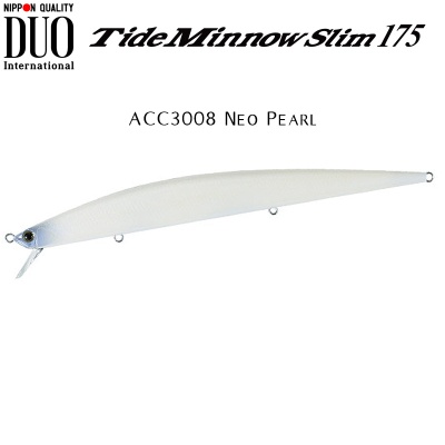 DUO Tide Minnow Slim 175 | ACC3008 Neo Pearl