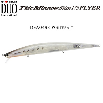 DUO Tide Minnow Slim Flyer 175 | DEA0493 Whitebait