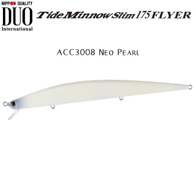 DUO Tide Minnow Slim Flyer 175 | ACC3008 Neo Pearl