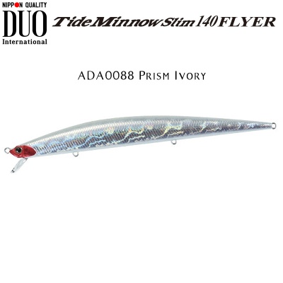 DUO Tide Minnow Slim 140 FLYER | ADA0088 Prism Ivory