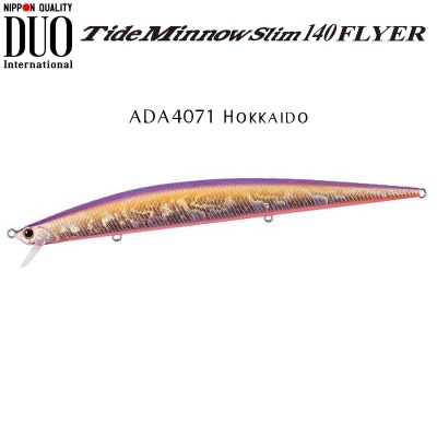 DUO Tide Minnow Slim 140 FLYER | ADA4071 Hokkaido