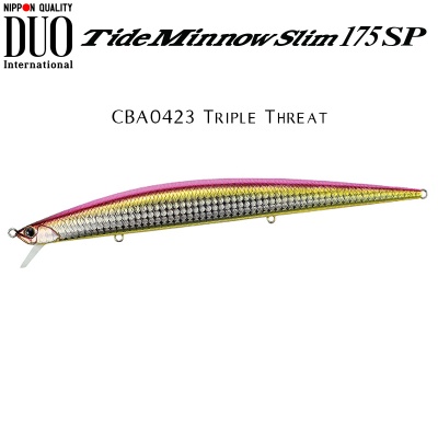 DUO Tide Minnow Slim 175SP | CBA0423 Triple Threat