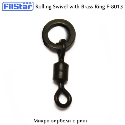 Rolling Swivel with Brass Ring F-8013