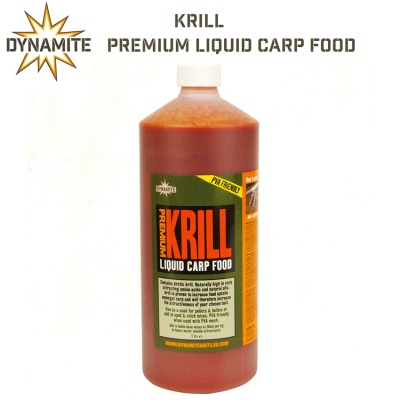 Dynamite Baits Premium Krill Liquid Carp Food | Течен атрактант