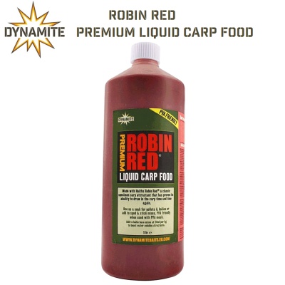 Dynamite Baits Premium Robin Red Liquid Carp Food | Течен атрактант