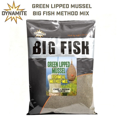 Dynamite Baits Big Fish Green Lipped Mussel Method Mix