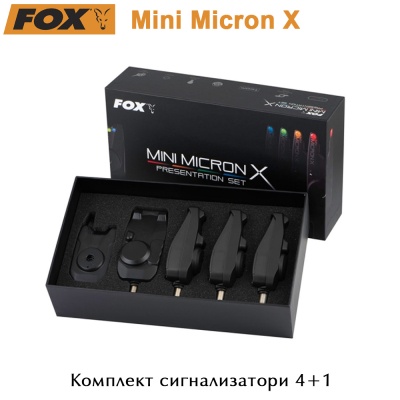  Fox Mini Micron X | Bite Alarm set 