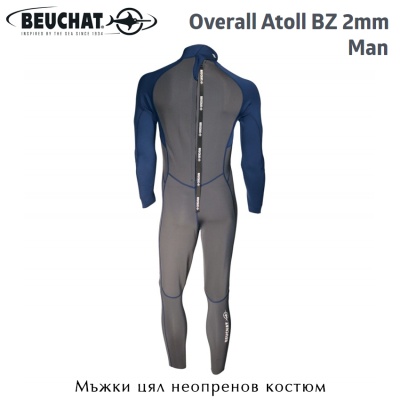 Мъжки неопренов костюм Beuchat Overall ATOLL Man 2mm