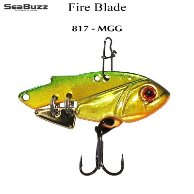 Sea Buzz Fire Blade | Cicada lure